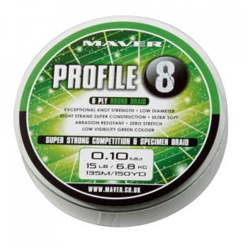 FIR MAVER TEXTIL PROFILE 8 135M 0.10MM 15LB