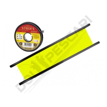 FIR MONOFILAMENT STROFT COLOR GALBEN FLUO 0.28MM/6.7KG/1000M - Img 3