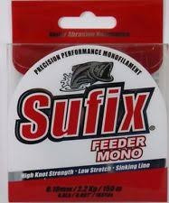 FIR MONOFILAMENT SUFIX FEEDER 0.23MM 150M 9.7LB / BURGUNDY