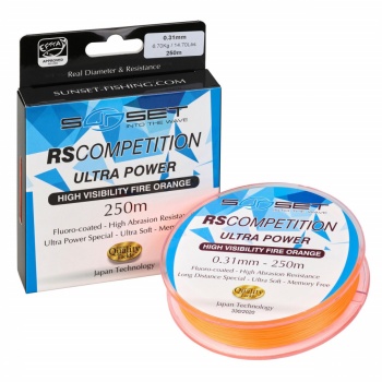 FIR SUNSET RS COMPETITION ULTRA POWER HI-VISIBILITY ORANGE 0.45MM 250M