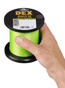 FIR TEXTIL BERKLEY DEX X8 PE CHARTREUSE 0.06MM 5.4KG 3000M - Img 4