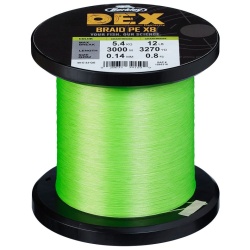 FIR TEXTIL BERKLEY DEX X8 PE CHARTREUSE 0.14MM 12.9KG 3000M