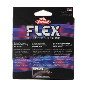 FIR TEXTIL BERKLEY FLEX BRAID X4 FUZIONAT 135M/150YD, 0,22MM, 15,3KG/33LB MOSS GREEN - Img 4
