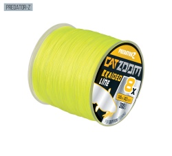FIR TEXTIL CATZOOM CATFISH 8X 300M 0.60MM 61.0KG FLUO GREEN