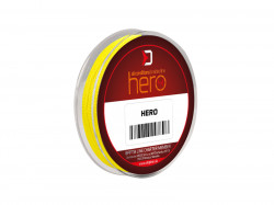 FIR TEXTIL DELPHIN HERO 4 GALBEN FLUO / 0.40MM / 30.10KG / 10M