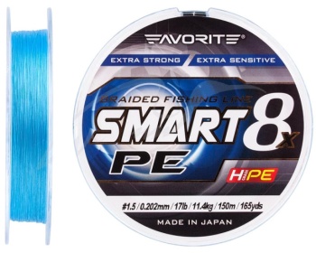 FIR TEXTIL FAVORITE SMART PE 8X SKY BLUE 150M