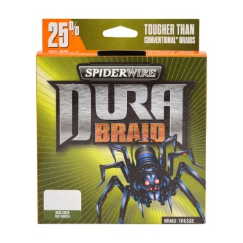 FIR TEXTIL SPIDERWIRE DURABRAID 0.23MM 275M MOSS GREEN - Img 2