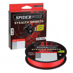 FIR TEXTIL SPIDERWIRE STEALTH X8 0.07MM 150M 6.0KG CODE RED