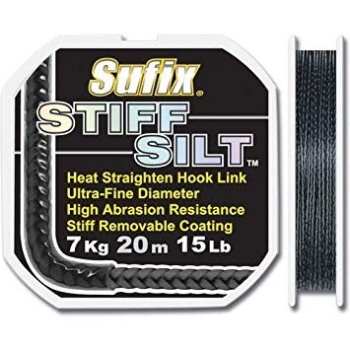 FIR TEXTIL SUFIX STIFF SILT 20M 25LB / BLACK COLOR