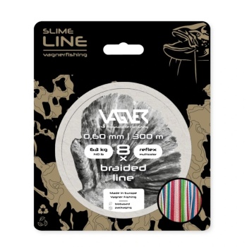 FIR TEXTIL VAGNER BRAIDED LINE REFLEX 300M MULTICOLOR 0.40MM, 300M, 41KG - Img 5