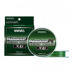 FIR TEXTIL VARIVAS ABSOLUTE PREMIUM PE X8 150M 0.148MM 16LB MARKING GREEN