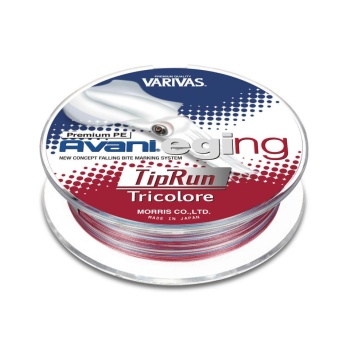 FIR TEXTIL VARIVAS X4 AVANI EGING TIP RUN PREMIUM PE 150M 0.148MM 15.0LB TRICOLORE