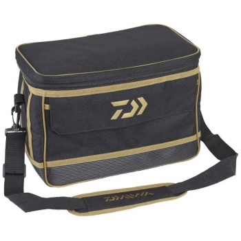 GEANTA DAIWA GLACIERE SOUPLE 12L BLACK-GOLD 34X20X25CM