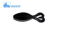 GRUB HIDE UP STAGGER WIDE TWINTAIL 2.2 5.6CM 109 BLACK SOLID 8BUC/PLIC