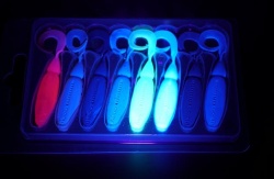 GRUB / TWISTER BIWAA TAILGUNR CURLY 3.5 9CM 110 UV BLACK 7BUC/PLIC