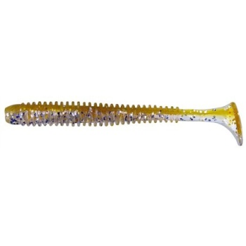 GRUBBER SHAD SKINNY KONGER GLITTER GOLD 023 , 5CM