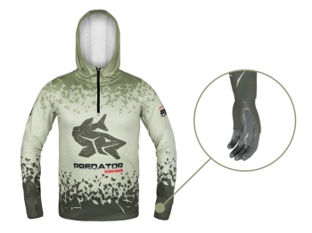 HANORAC CU GLUGA DELPHIN UV ARMOR 50+ PREDATOR XL - Img 3