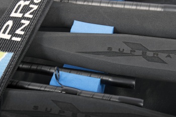 HUSA RIGIDA PRESTON HARDCASE ROD SAFE 4 LANSETE + 4 MULINETE 194X25X14CM - Img 19