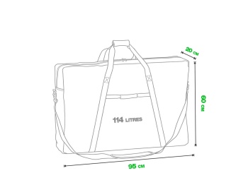 HUSA TRANSPORT SCAUN ZFISH AQUACORE 95X60X20CM - Img 2