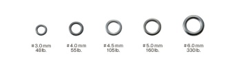 INELE VARIVAS AVANI OCEAN WORKS SOLID RING 5.0mm 160lb 73kg - Img 2