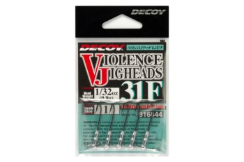 JIG DECOY VJ-31F VIOLENCE JIGHEAD NR.1/0 1.8GR 5BUC/PLIC