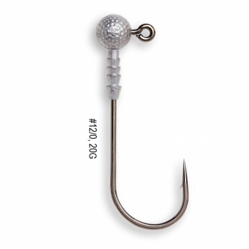 JIG MADCAT GOLF BALL NO.12/0 20GR JIGHEAD NATURAL BULK - Img 4
