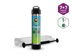 KIT PLASA SOLUBILA PVA DELPHIN 2IN1 + TIJA COMPRESIE, 25MM/35MM, 7+7M