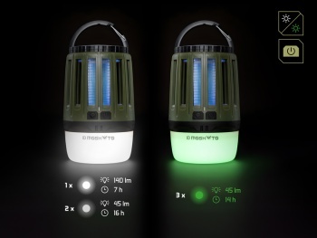 LAMPA CAMPING DELPHIN MOSKYTO 3W / 140LM / 2600MAH - Img 5