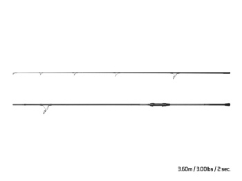 LANSETA DELPHIN CORSABLACK NERO 300CM 3LBS 2BUC - Img 9