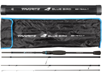 LANSETA FAVORITE BLUE BIRD COMPACT BB1-764UL-T 2.30M 1-7G FAST 4BUC - Img 2