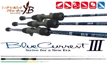 LANSETA YAMAGA BLANKS BLUE CURRENT III 82/B CAST 2.495M 2-20GR 2BUC