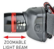 LANTERNA CAP CARP ZOOM LED 3XAAA