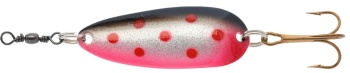LINGURITA OSCILANTA ABU GARCIA JAZZ 4.5CM / 10G SILVER / RED DOT
