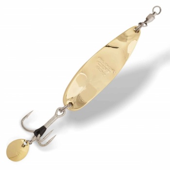 LINGURITA OSCILANTA BLACK CAT BATTLE RIVER SPOON 60G 9CM GOLD