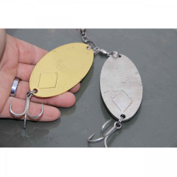 LINGURITA OSCILANTA BLACK CAT BATTLE SPOON 45G 10CM GOLD
