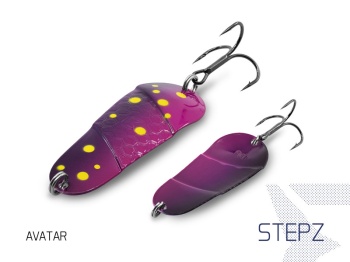 LINGURITA OSCILANTA DELPHIN STEPZ STRIPSCALE, METAL, 7CM, 10G - Img 7