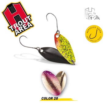 LINGURITA OSCILANTA HERAKLES LOSKO 2.5gr Culoare 28 Golden Trout