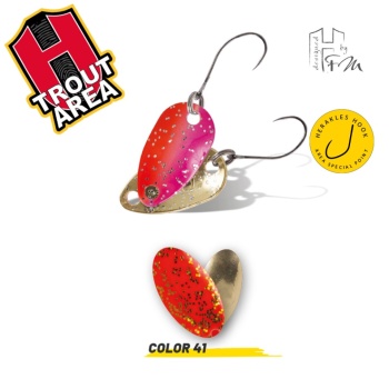 LINGURITA OSCILANTA HERAKLES TROUT AREA NAIL 2.0gr Culoare 41 Electric Orange
