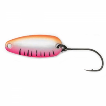 LINGURITA OSCILANTA NO.3 1.8GR 30MM DAM EFFZETT PRO TROUT SPOON PINK ORANGE UV