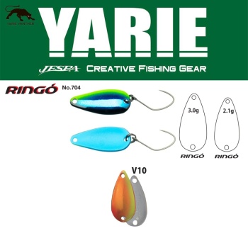LINGURITA OSCILANTA YARIE JESPA 704 RINGO 3.0GR CULOARE V10 MIX ORANGE