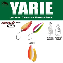 LINGURITA OSCILANTA YARIE JESPA 704 RINGO MIDI 1.8GR CULOARE AD21 UZAKIN