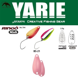 LINGURITA OSCILANTA YARIE JESPA 704 RINGO MIDI HAMMERED 2.0GR CULOARE BS-21 GRADATION R PINK