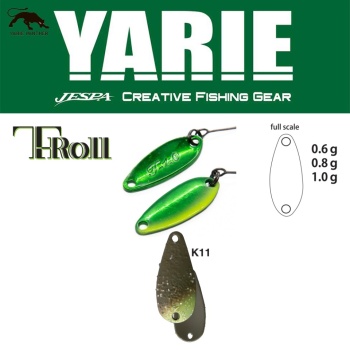 LINGURITA OSCILANTA YARIE JESPA 707T T-ROLL 1.0GR CULOARE K11 MOBILITY OLIVE