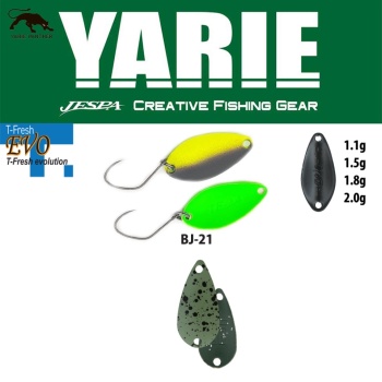 LINGURITA OSCILANTA YARIE JESPA 710T T-FRESH EVO 1.8GR CULOARE BJ-21 EDAMAME