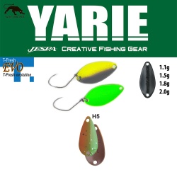 LINGURITA OSCILANTA YARIE JESPA 710T T-FRESH EVO 1.8GR CULOARE H5 THIRTY-EIGHT