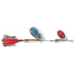 LINGURITA ROTATIVA 14GR DAM EFFZETT TANDEM DRESSED SILVER-RED