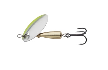 LINGURITA ROTATIVA ABU GARCIA DROPPEN BUGGA 5CM / 10G LF CHARTREUSE PEARL HOLO