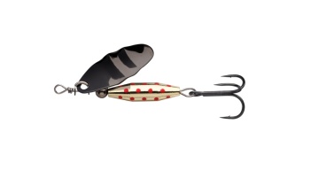 LINGURITA ROTATIVA ABU GARCIA REFLEX ARCTIC 4.5CM / 7G LF BLACK / GOLD