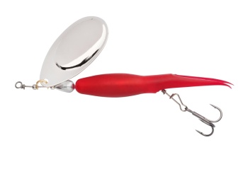 LINGURITA ROTATIVA ABU GARCIA SALMON SEEKER 13CM / 24G RED / SILVER