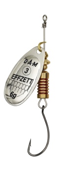 LINGURITA ROTATIVA DAM SINGLEHOOK SPINNER NR.2 4G SINKING SILVER